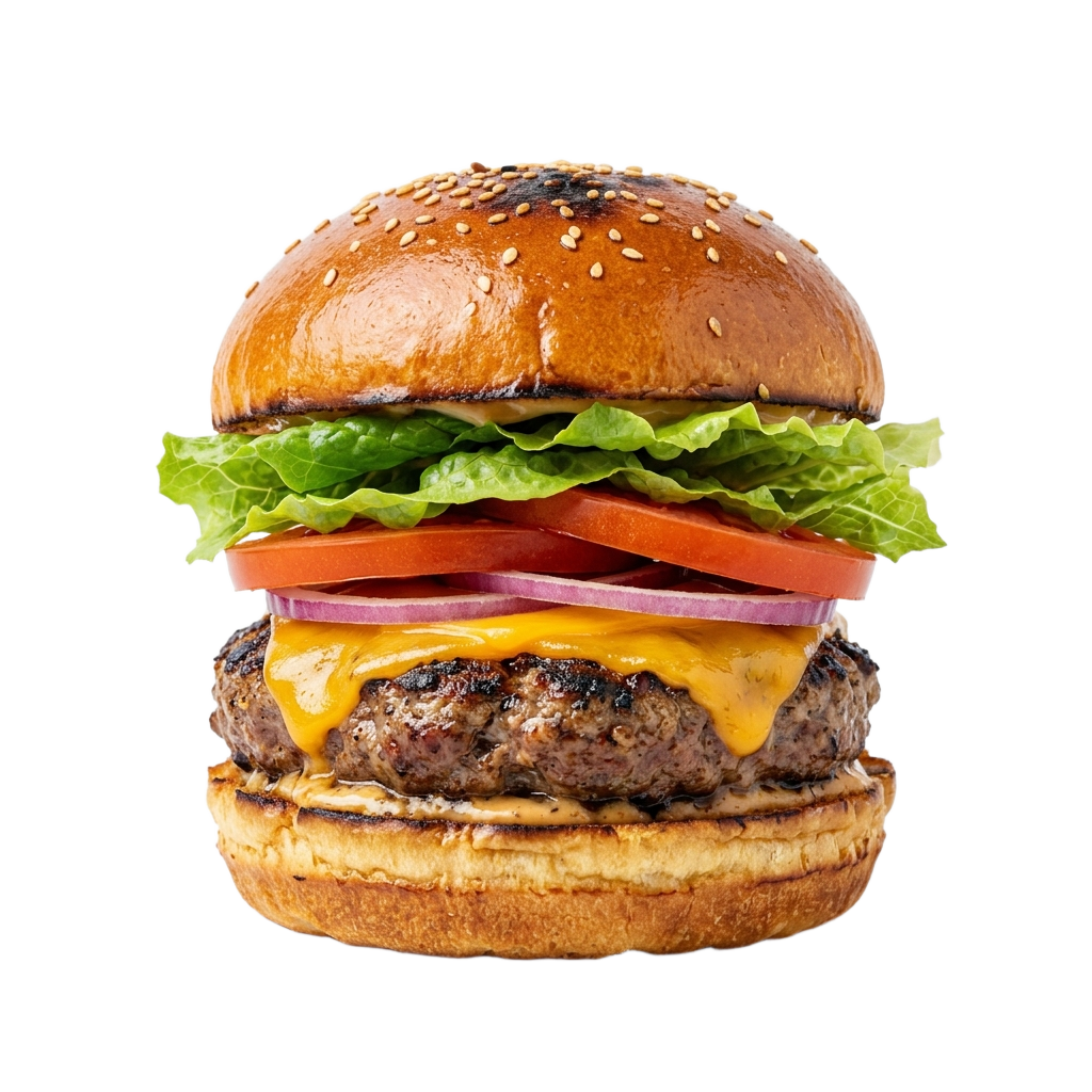 Food cutout on a transparent background created with BGCut
